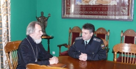 Встреча пристава с митрополитов Пресс-служба УФСПП